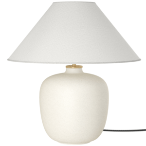 Audo CPH Béžová keramická stolní lampa AUDO TORSO 37 cm